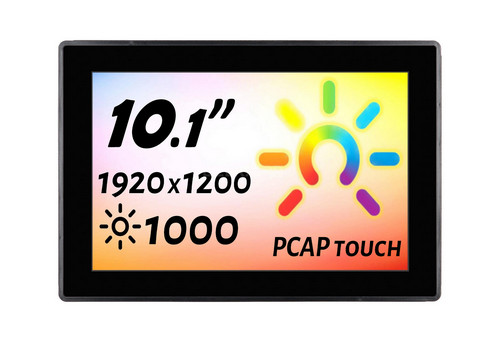 Встраиваемый сенсорный монитор 10,1 PZ101WKK6-92UPZ1-HDV
