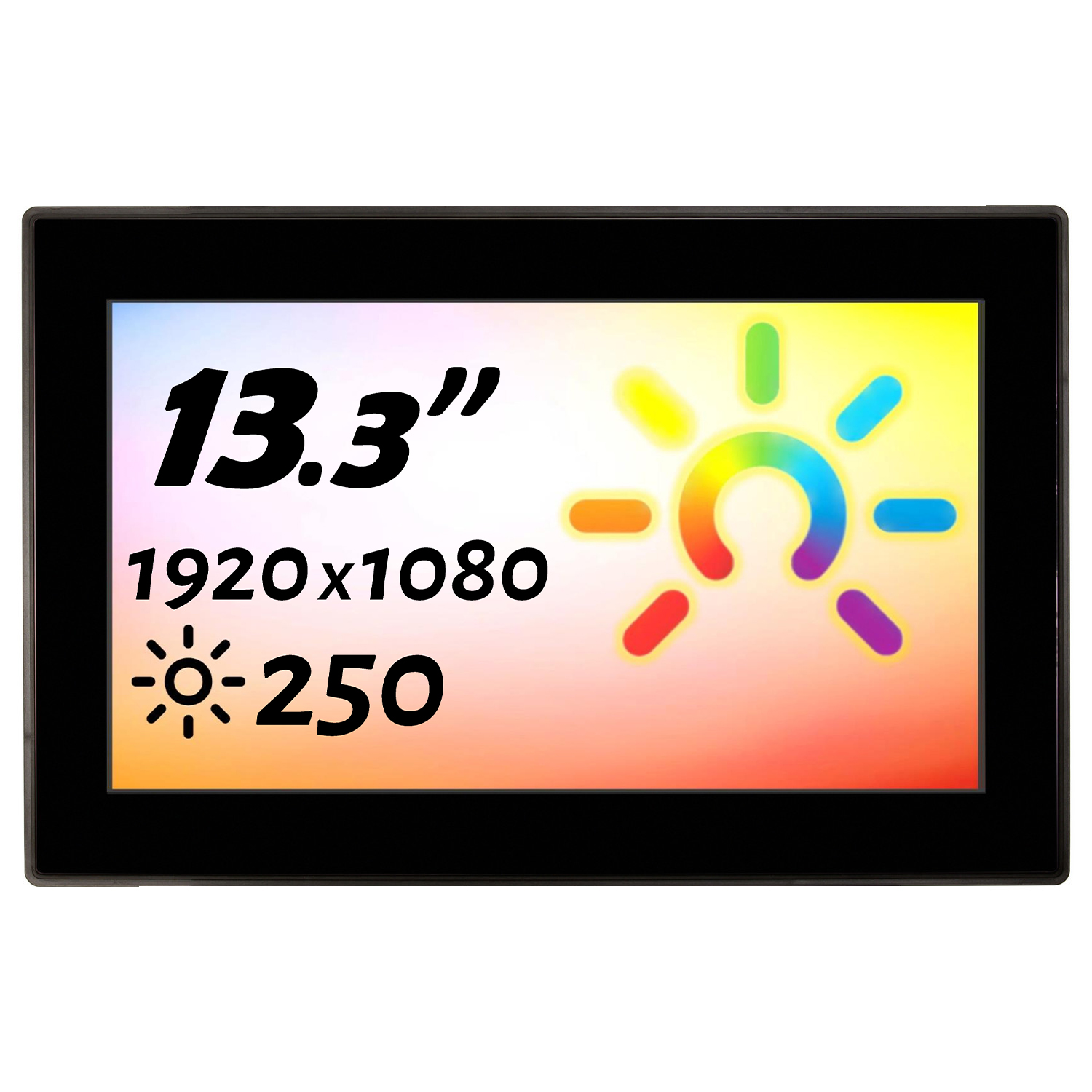 Встраиваемый монитор 13,3" PZ133WKZ-90S1-HV