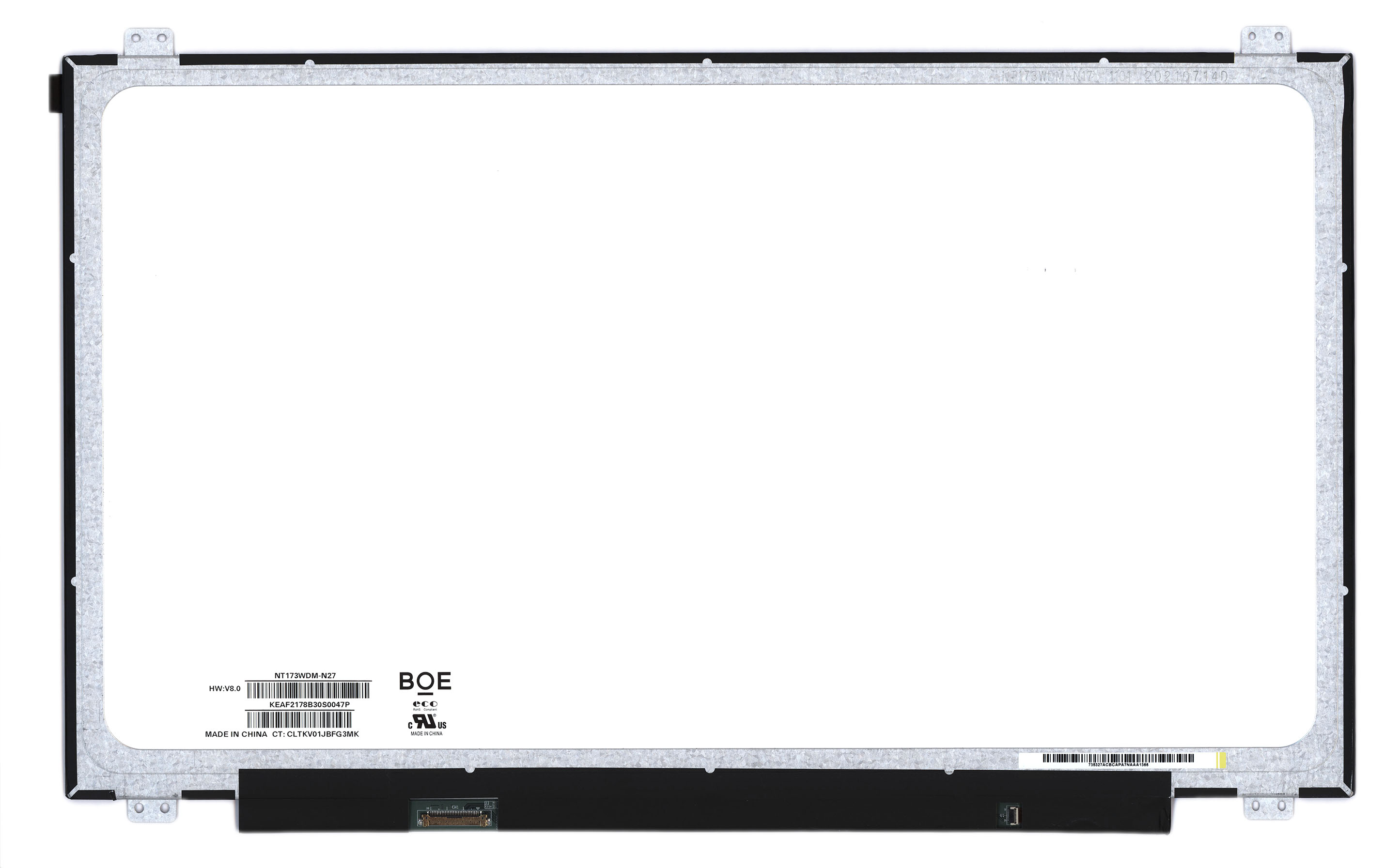 ЖК дисплей 17,3" NT173WDM-N27