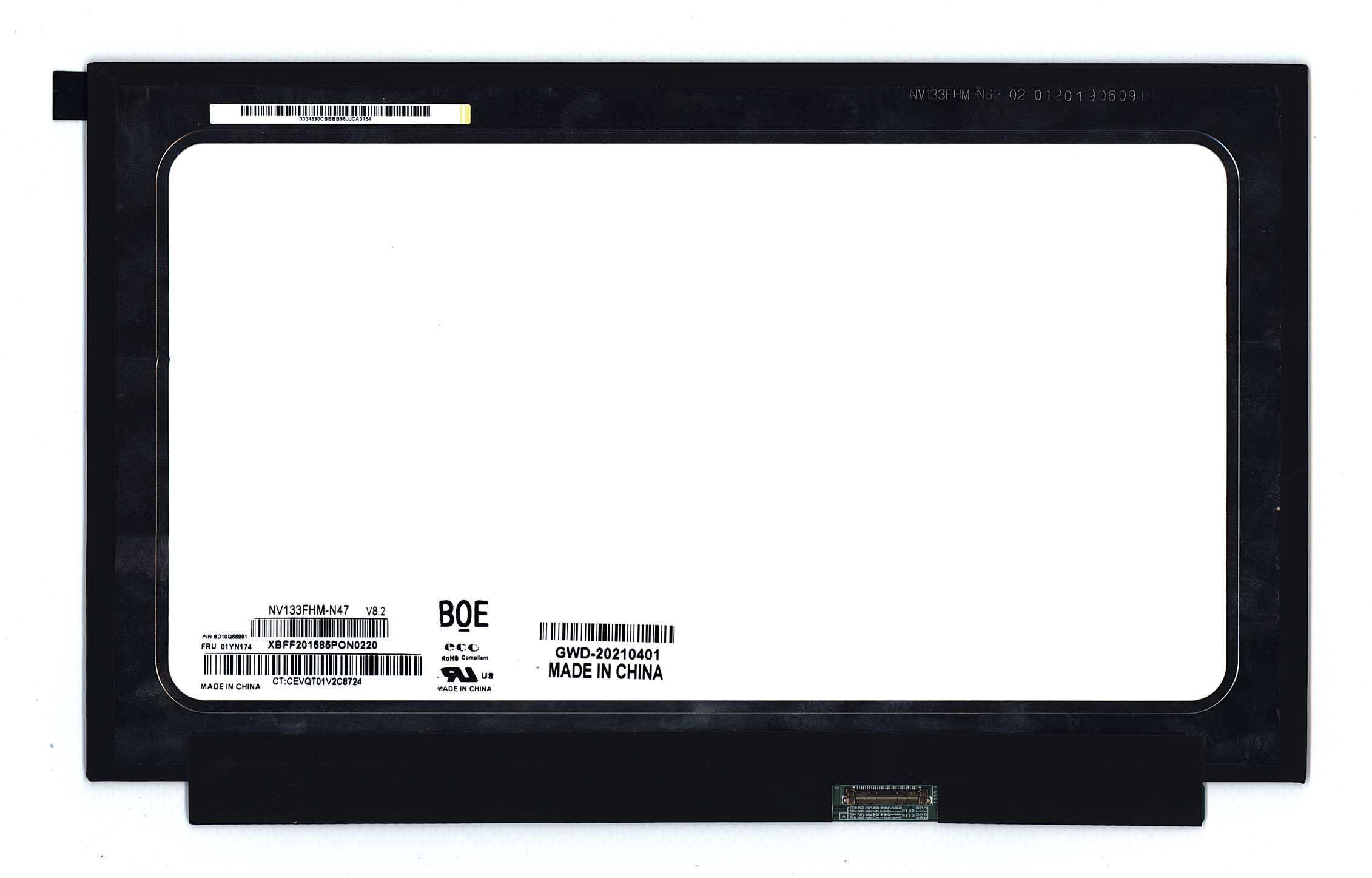 ЖК дисплей 13,3" NV133FHM-N47