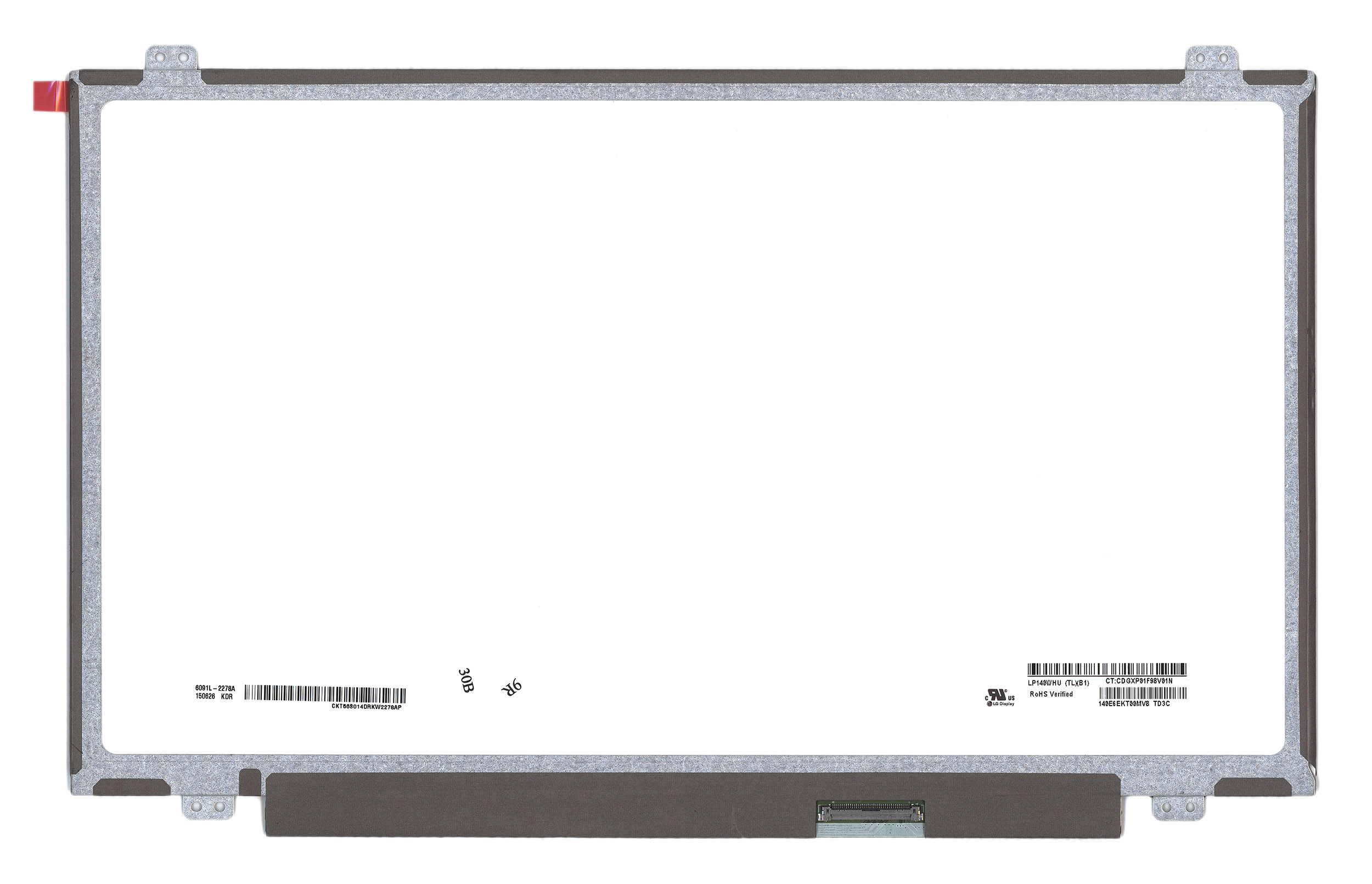ЖК дисплей 14" LP140WHU-TLB1