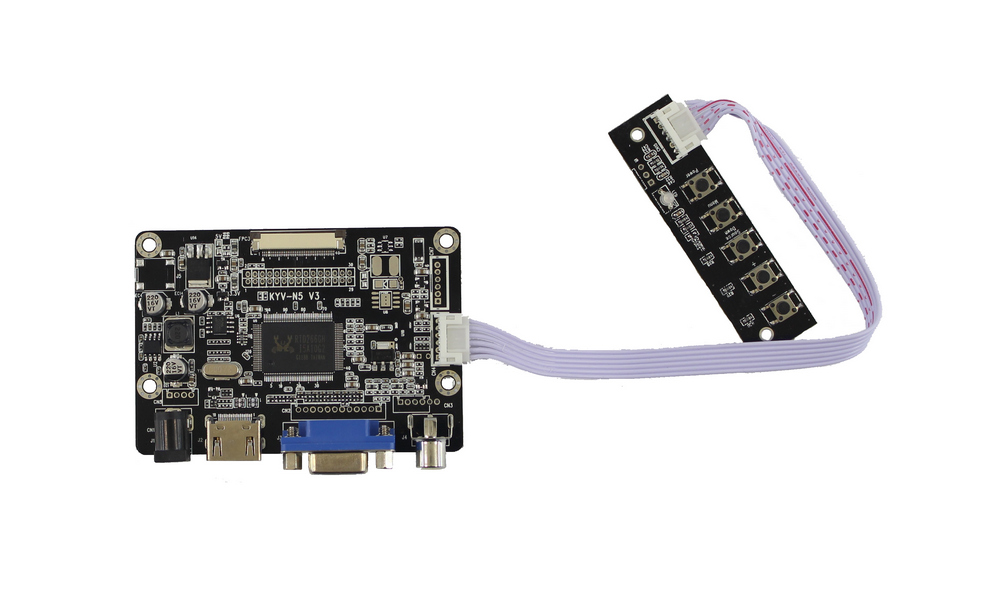 Контроллер дисплея HDMI/VGA/AV KYV-N5 V3 (FPC3) с кнопками