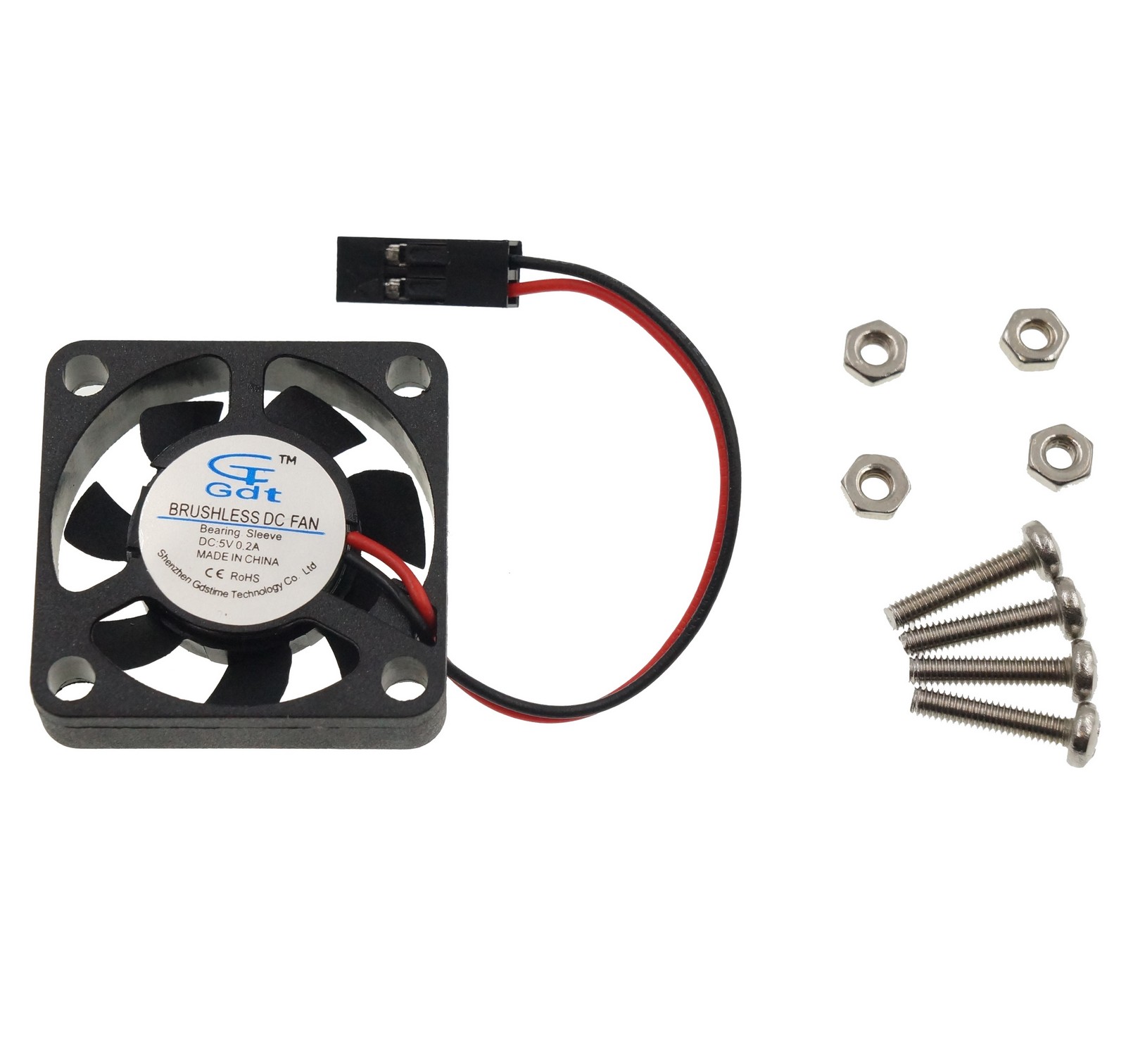 Вентилятор Raspberry Pi 30x30x7 5V 0,1A