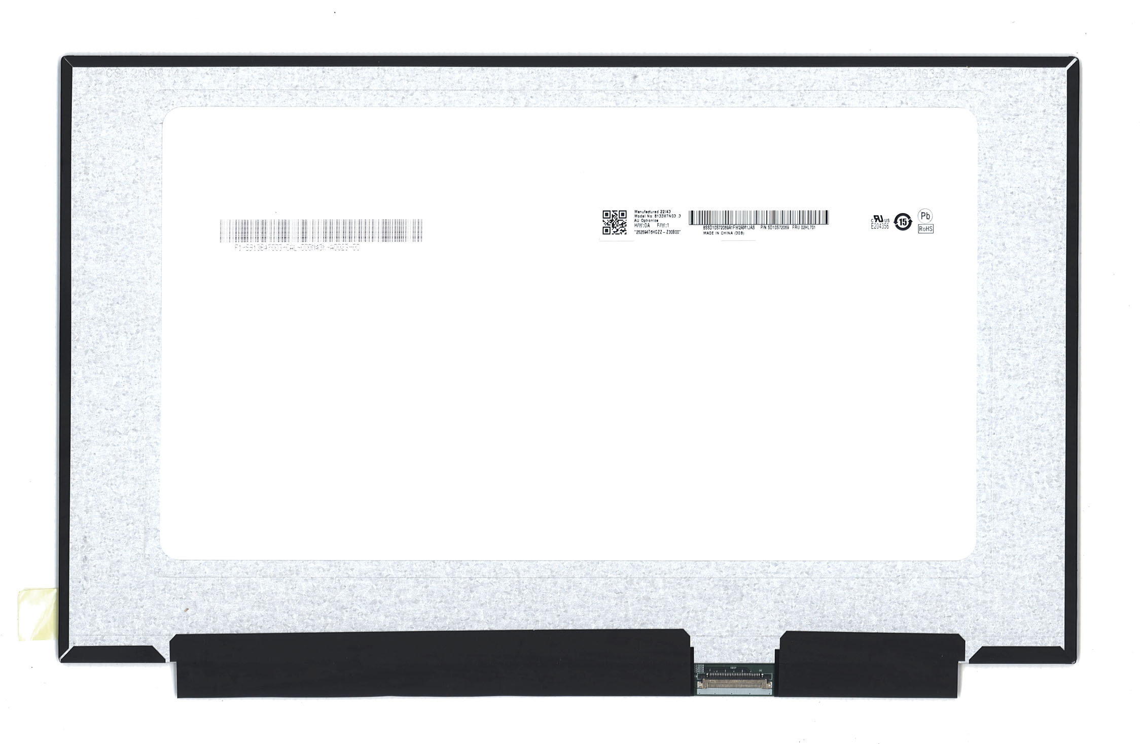 ЖК дисплей 13,3" B133XTN03.3