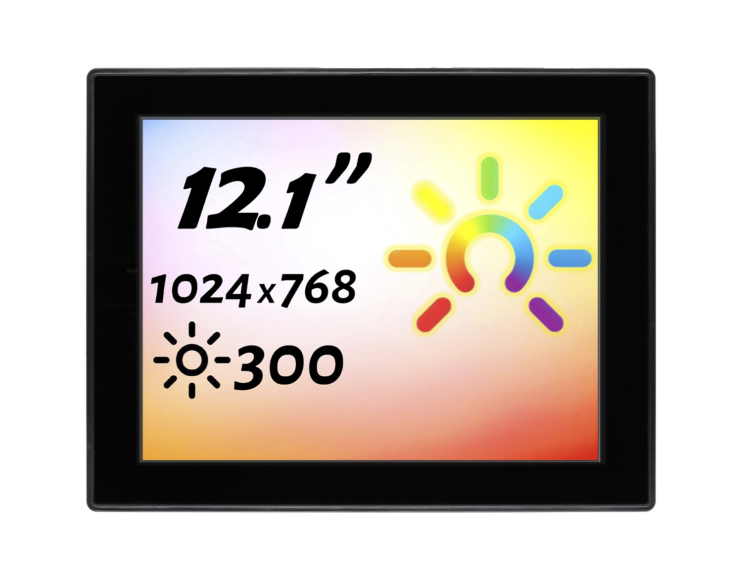 Встраиваемый монитор 12,1" PZ121SKZ-07H1-HV