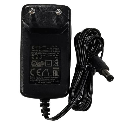 Блок питания 12В 2А разъём 5.5x2.1x10 K25V120200G