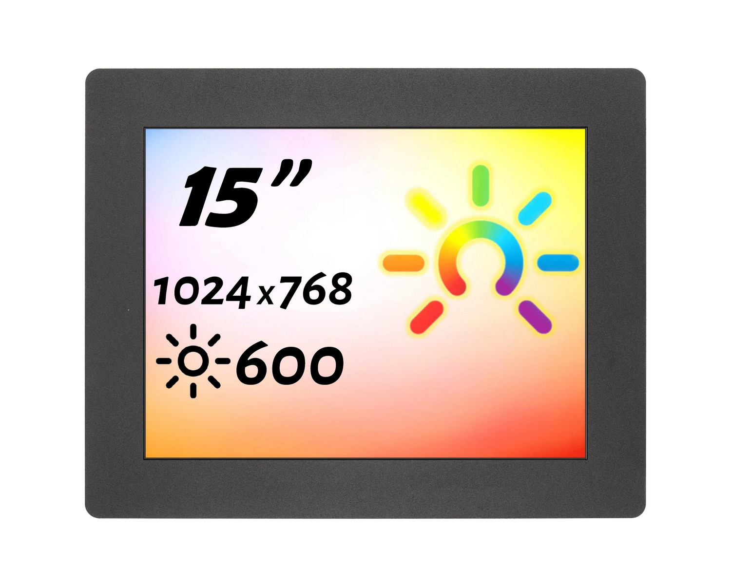 Встраиваемый монитор 15" PN150SMK6-07H1-HDV