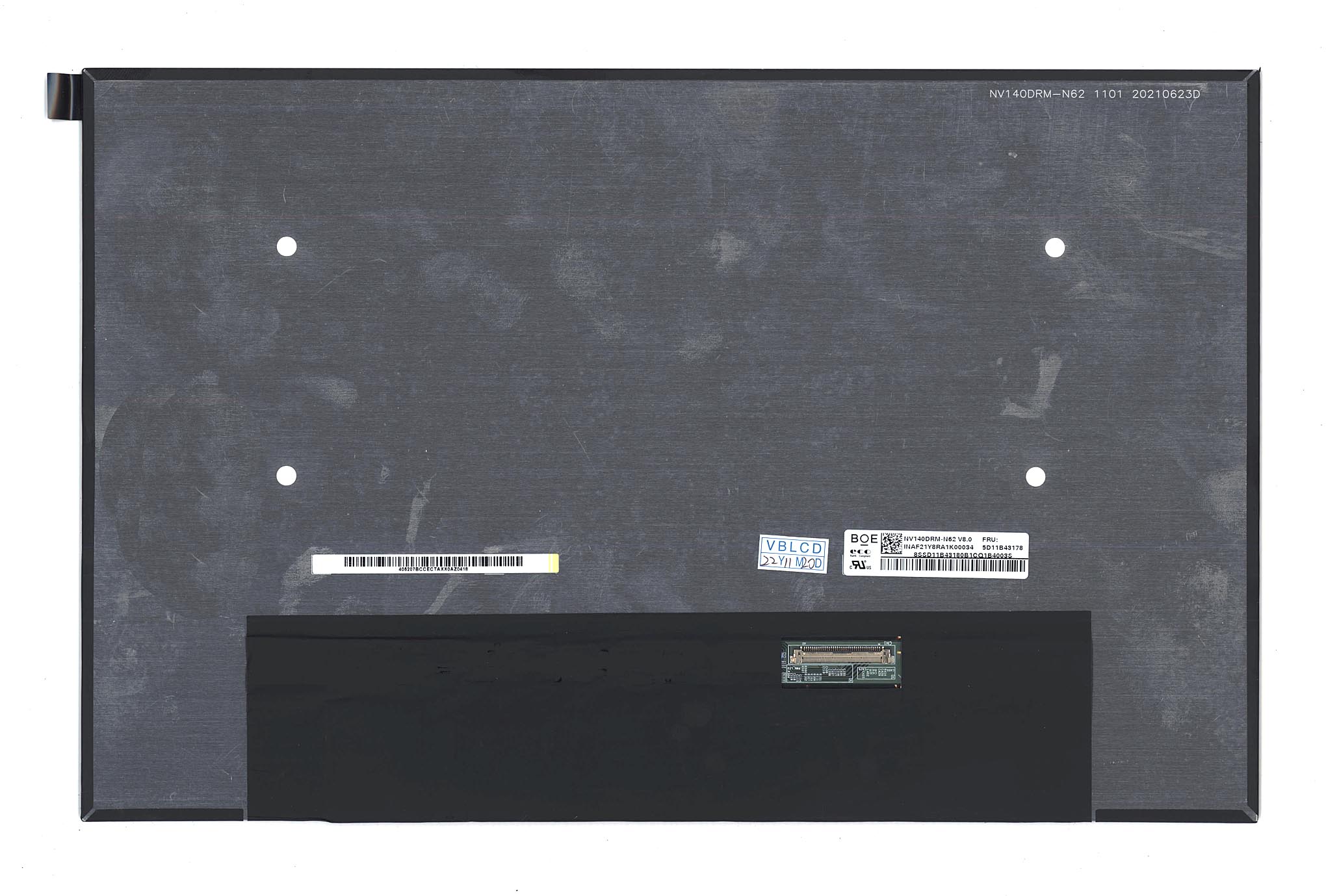 ЖК дисплей 14" NV140DRM-N62