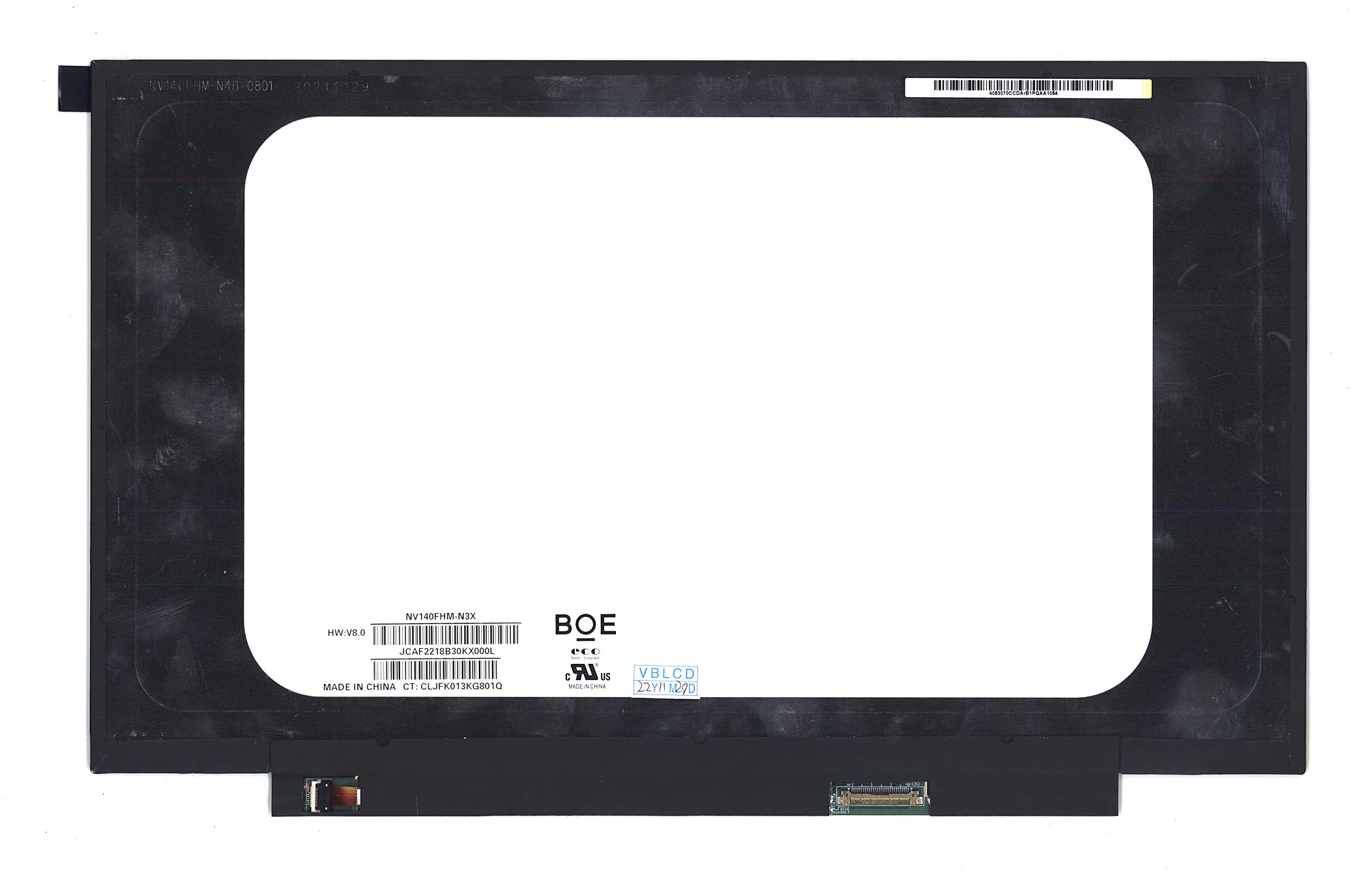 ЖК дисплей 14" NV140FHM-N3X