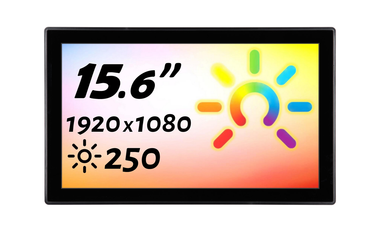 Встраиваемый монитор 15,6" PZ156WKKE-90S1-H