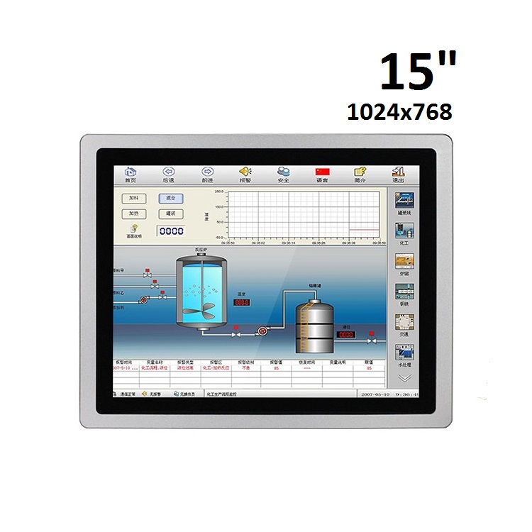 Встраиваемый сенсорный моноблок 15" PC-W150S07SAC (J1800/2/32)