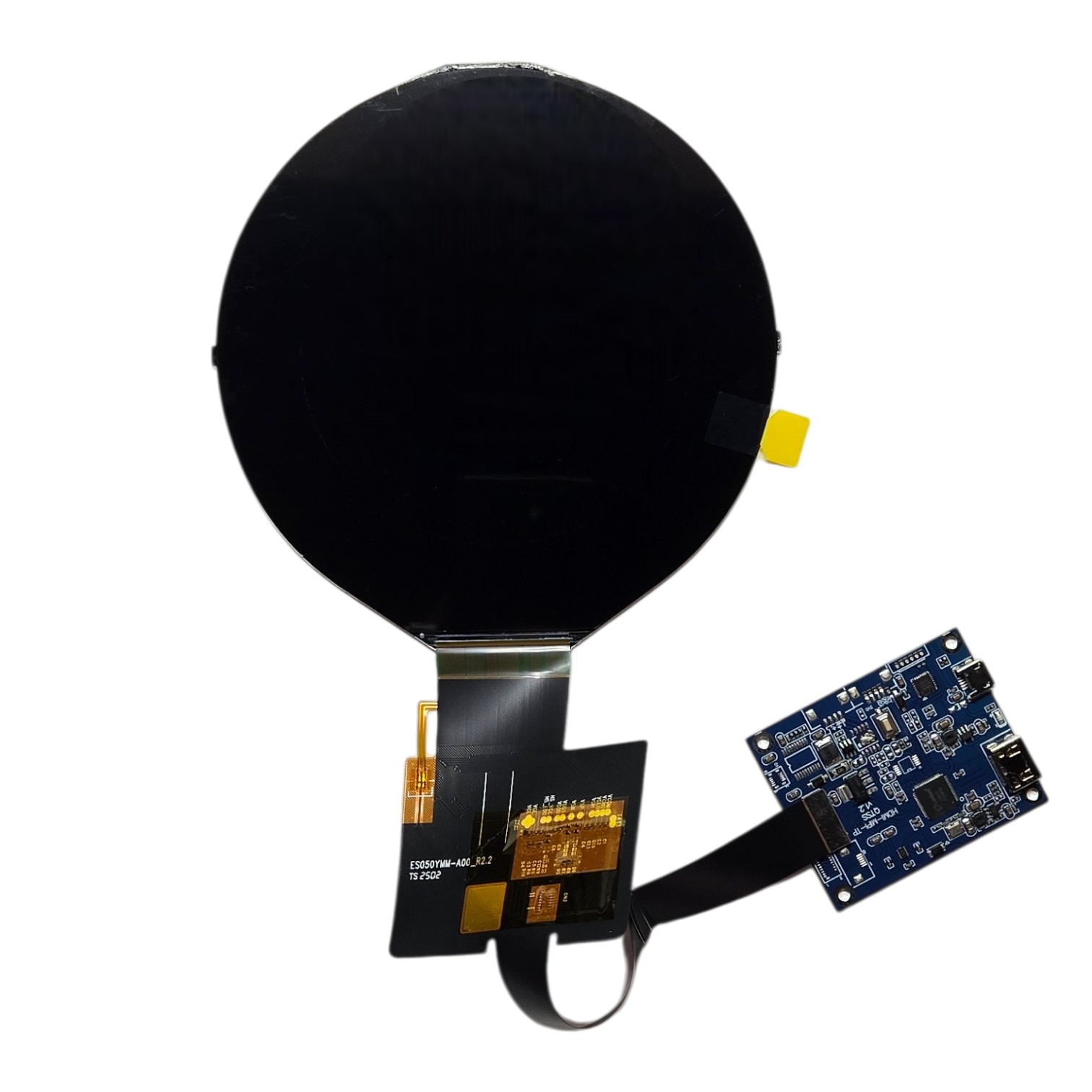 ЖК дисплей 5" ES050YMM-A00 с контроллером HDMI-MIPI TURBOR v1,0 в сборе