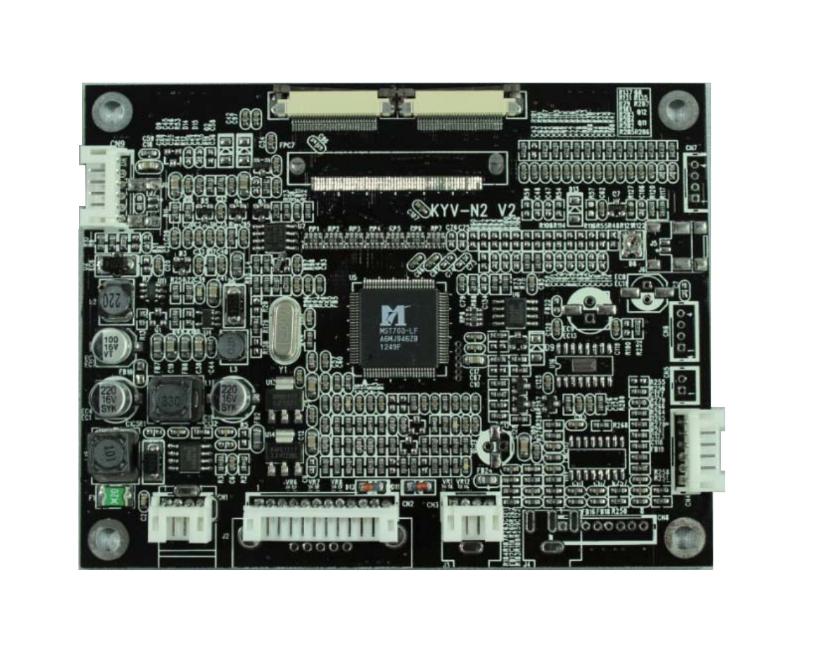 Контроллер дисплея VGA/AV KYV-N2 V2 (FPC0) с кнопками