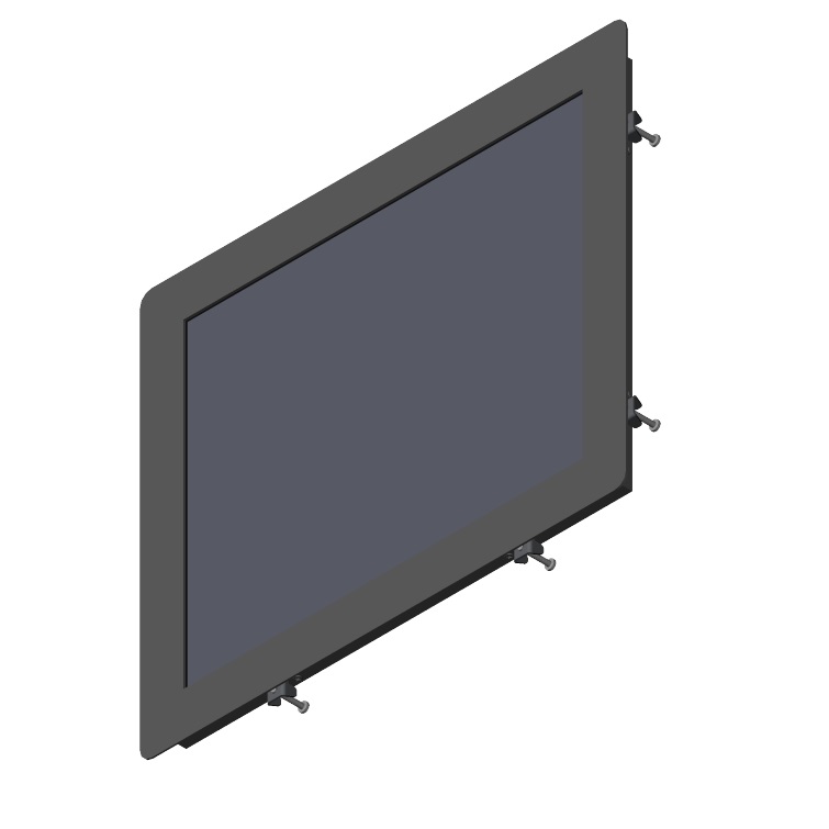 Встраиваемый сенсорный монитор 17" PN170SMK6-20HR41-HDV