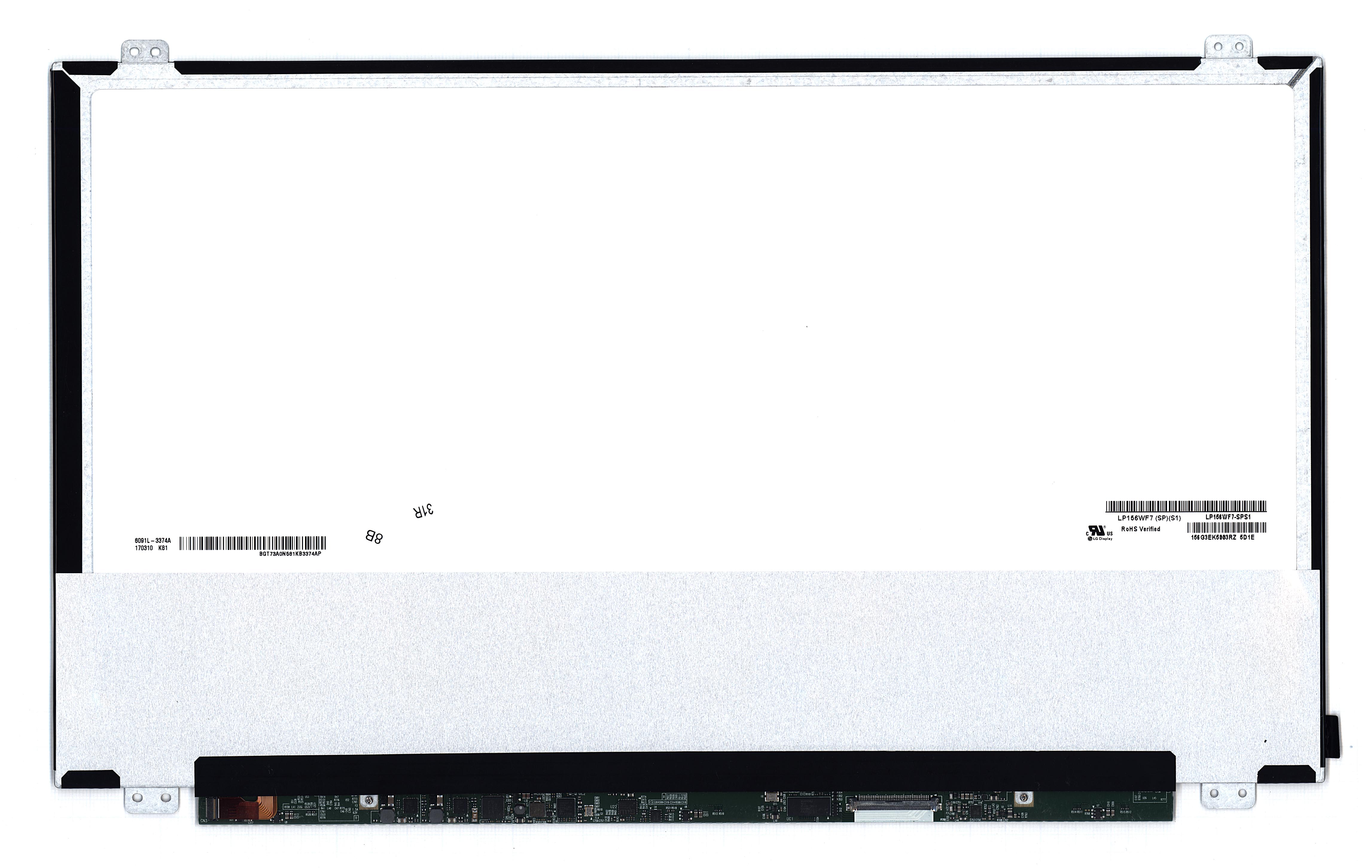 ЖК дисплей 15,6" LP156WF7-SPS1