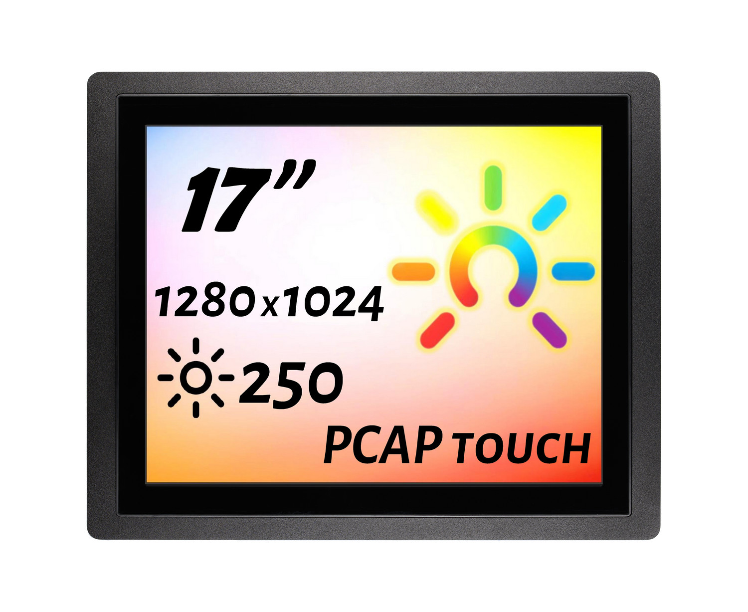 Встраиваемый сенсорный монитор 17" PZ170SKC-20SPZ1-HDV