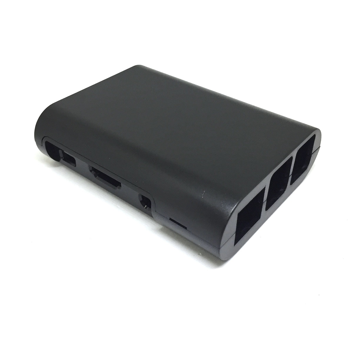 Корпус пластиковый Raspberry Pi 3, B+, черный