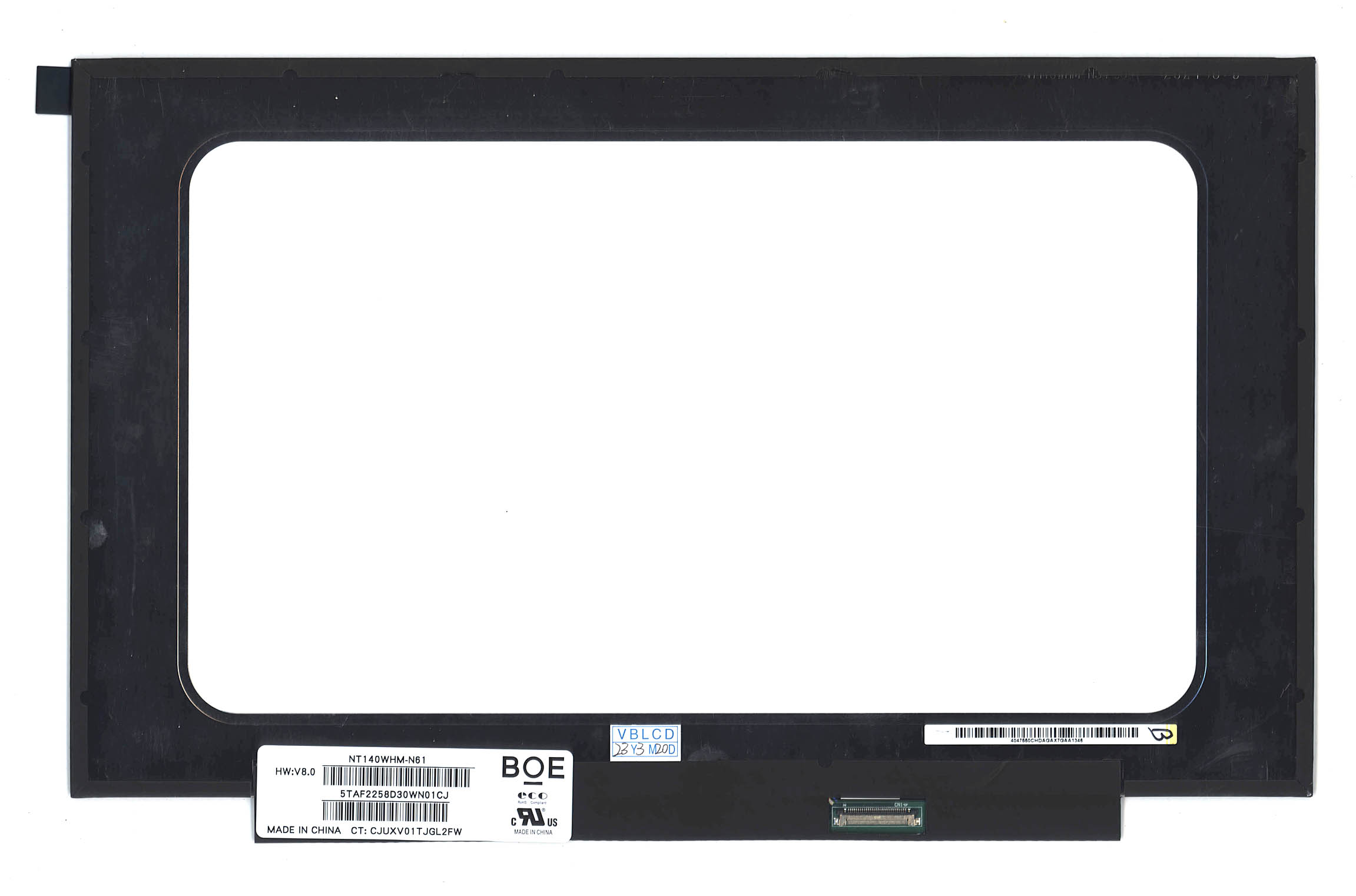 ЖК дисплей 14" NT140WHM-N61