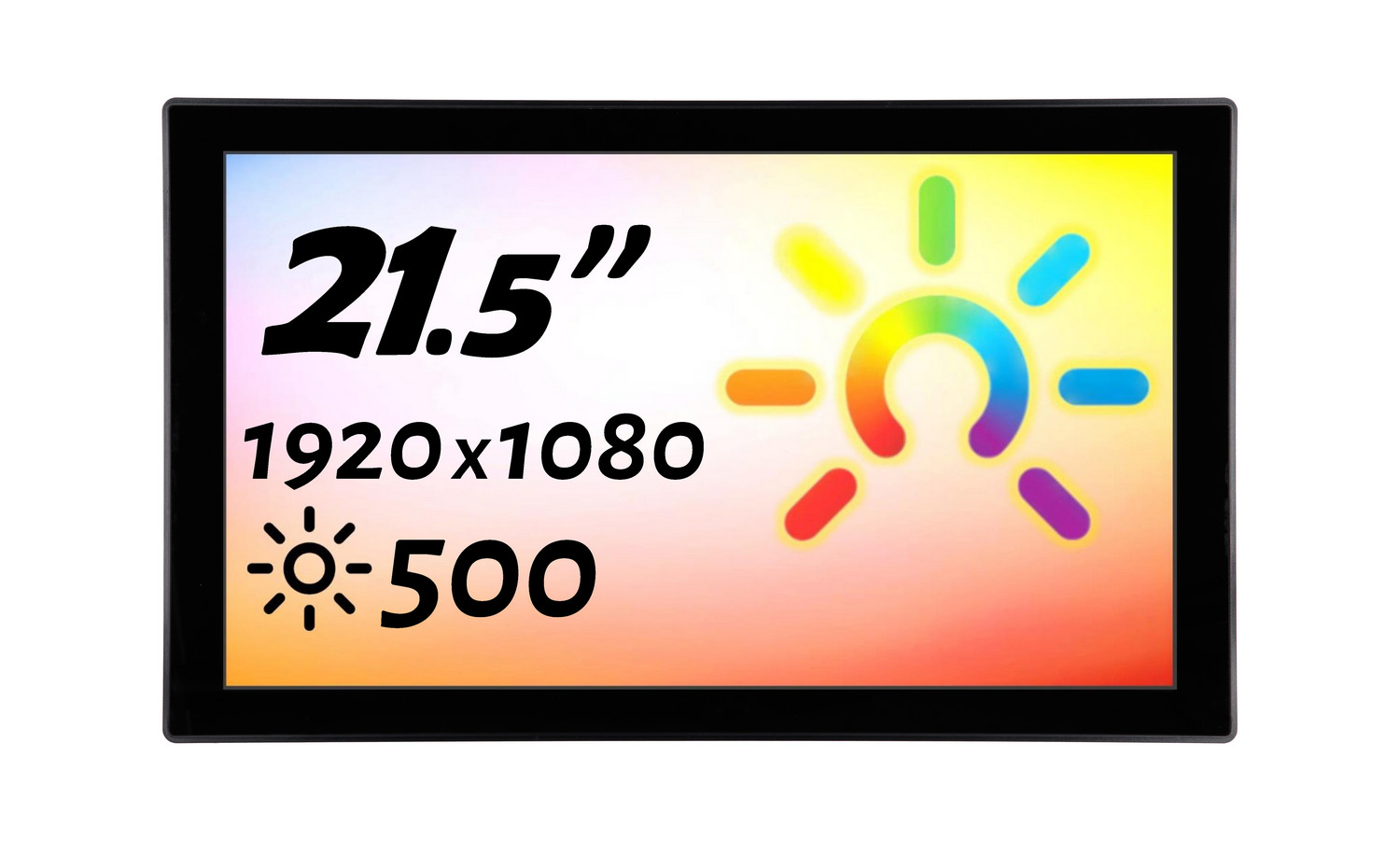 Встраиваемый монитор 21,5" PZ215WKK6-90H1-HDV