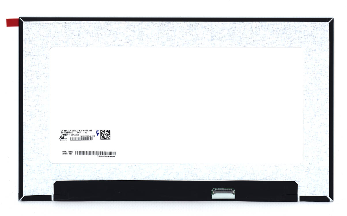 ЖК дисплей 14" LP140WFH-SPM2