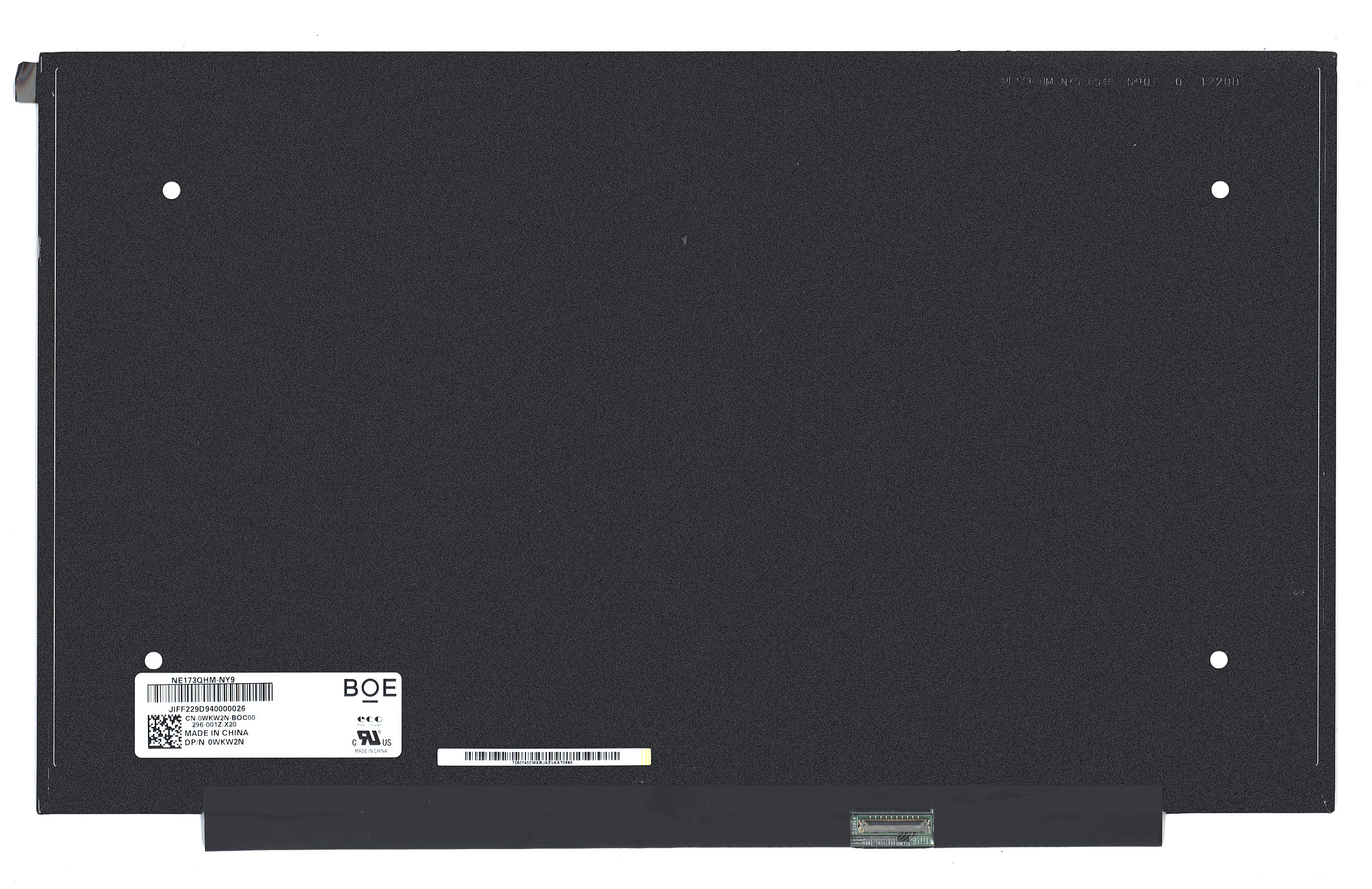 ЖК дисплей 17,3" NE173QHM-NY9