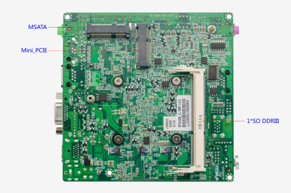Материнская плата Nano-ITX с процессором STX-N29_2L