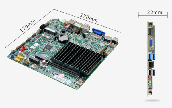 Материнская плата Mini-ITX с процессором ITX-B420_J112L (J4105)