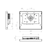 Сенсорный монитор 9,7" DN097SMK6-07UR41-HDV