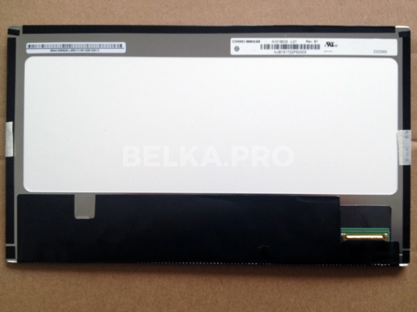 Дисплей 10,1" N101BCG-L21 с контроллером M.NT68676.2A в сборе