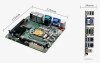 Материнская плата Mini-ITX ITX-B75R1