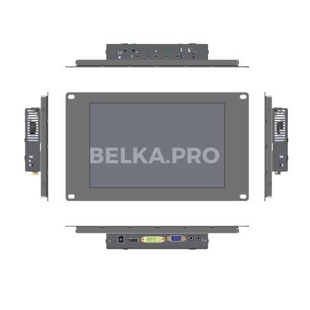 Встраиваемый сенсорный монитор 10,1" PL101WMK6-92UR41-HDV