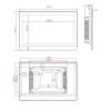 Cенсорный моноблок 17,3" PC-W173W90MJW410-TC (J1900/2/32)