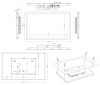Встраиваемый сенсорный моноблок 21,5" Lilliput PC-2150