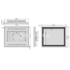 Встраиваемый сенсорный моноблок 19" PC-W190S20SAC (J1800/4/64)