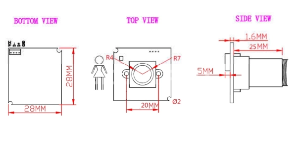 USB камера 1МП NLK-1MP01-TY2019 (110)