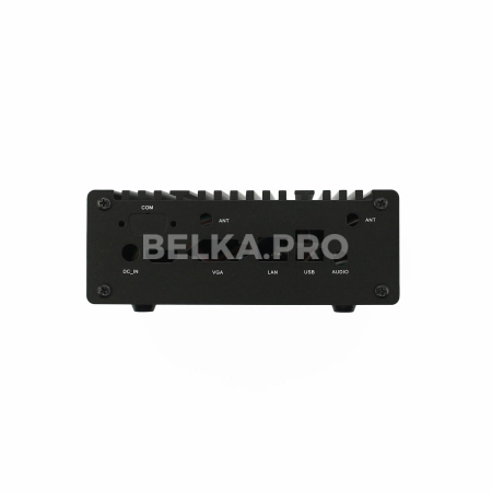 Корпус nano-ITX M1255-J1900N c БП 60Вт (черный)