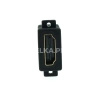 Переходник HDMI (F) - HDMI (F) прямой с ушами