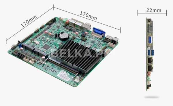 Материнская плата Mini-ITX с процессором ITX-B413_J1210L (J4125)