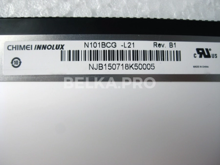 Дисплей 10,1" N101BCG-L21 с контроллером M.NT68676.3 в сборе