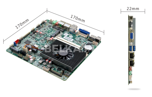 Материнская плата Mini-ITX с процессором ITX-B671_I512L (6200U)