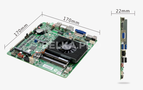 Материнская плата Mini-ITX с процессором ITX-B110_I716L (1165G7)