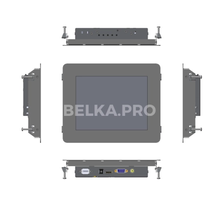 Встраиваемый монитор 8" PN080SMK-07H1-HVA