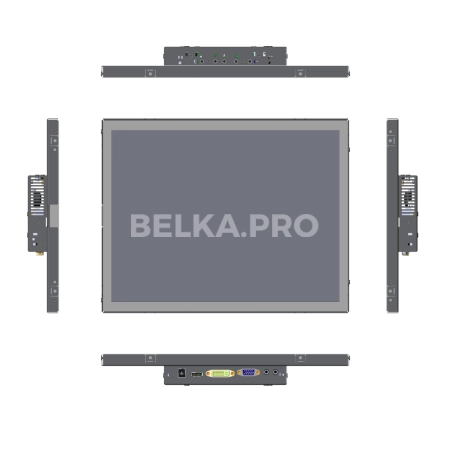 Встраиваемый сенсорный монитор 15" FL150SMK6-07HR41-HDV