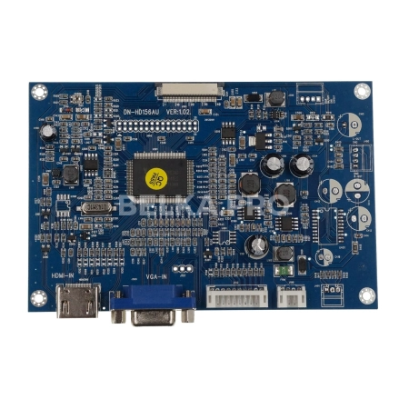 Дисплей 8" HJ080IA-01E с контроллером DN-HD156AU+VGA