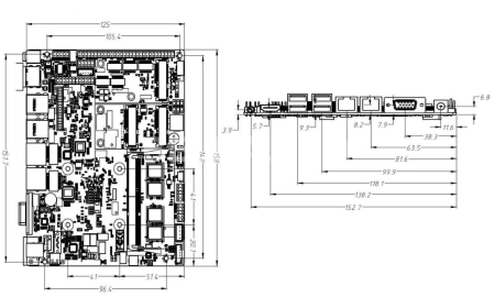 Материнская плата PCM3 I7-7500U