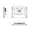 Встраиваемый монитор 9,7" FS097SMK6-07U1-HDV