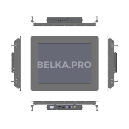 Встраиваемый сенсорный монитор 12,1" PN121SMK-07HPX1-HVA