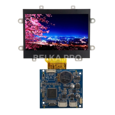 Дисплей 4,3" SAT043HS040D с контроллером JD43TDPR